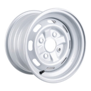 WMP ATV/UTV Steel Rim 12x7.5 Honda Rear IRS 4/110 +41 - Silver - Image 1