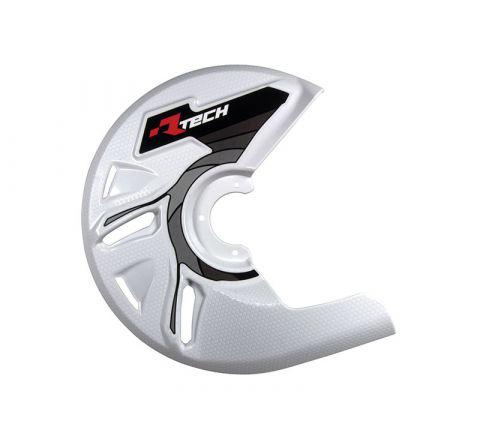 DISC GUARD RTECH SUITABLE FOR STD OR OVERSIZE DISC REQUIRES MOUNTING KIT SOLD SEPARATELY WHITE - Image 1