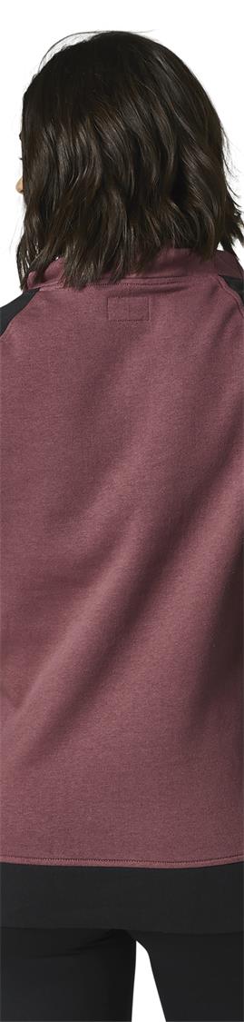 Fox Clean Up Ladies Pullover Fleece Hoody Purple Haze - Image 2