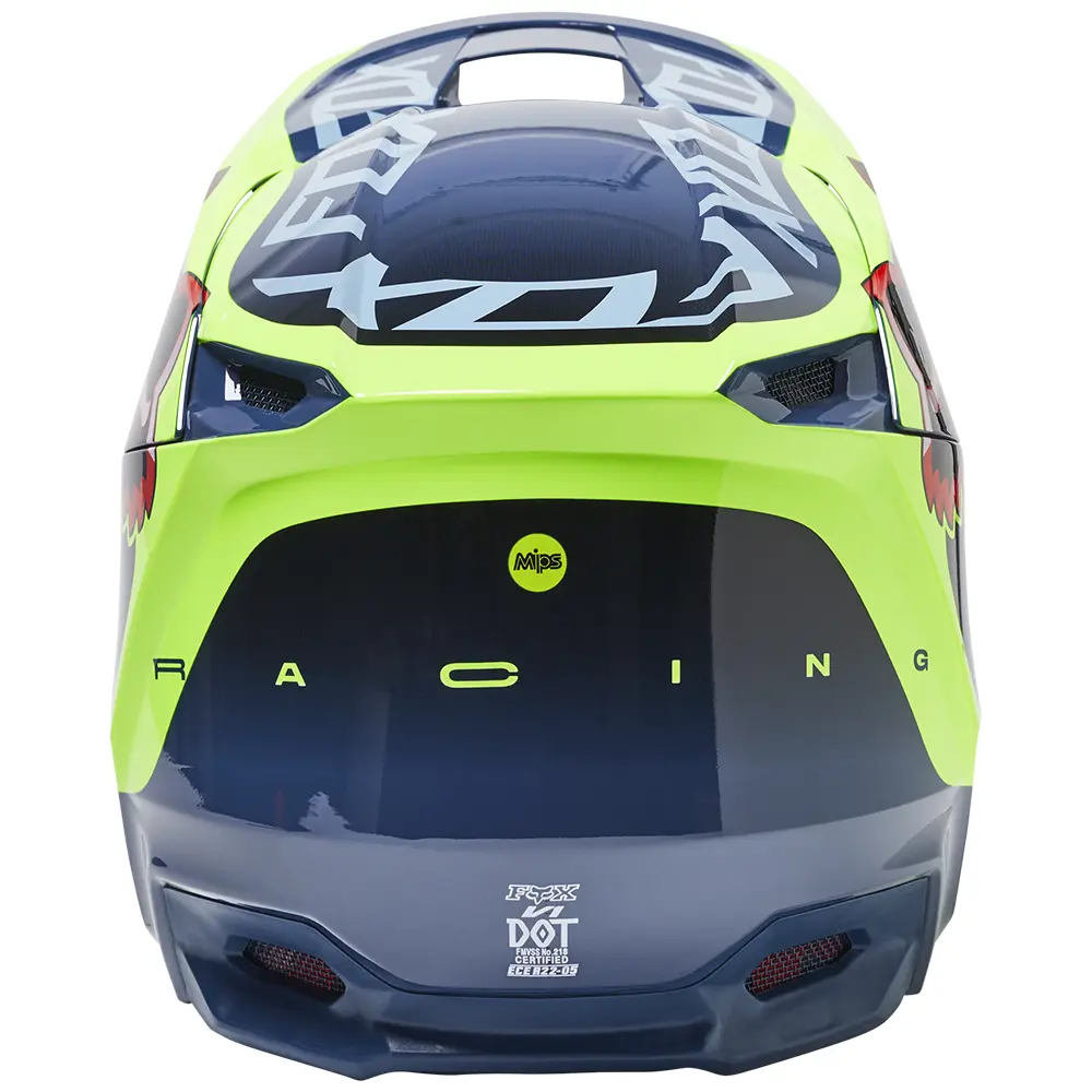 Fox Youth V1 Venz Helmet Dark Indigo