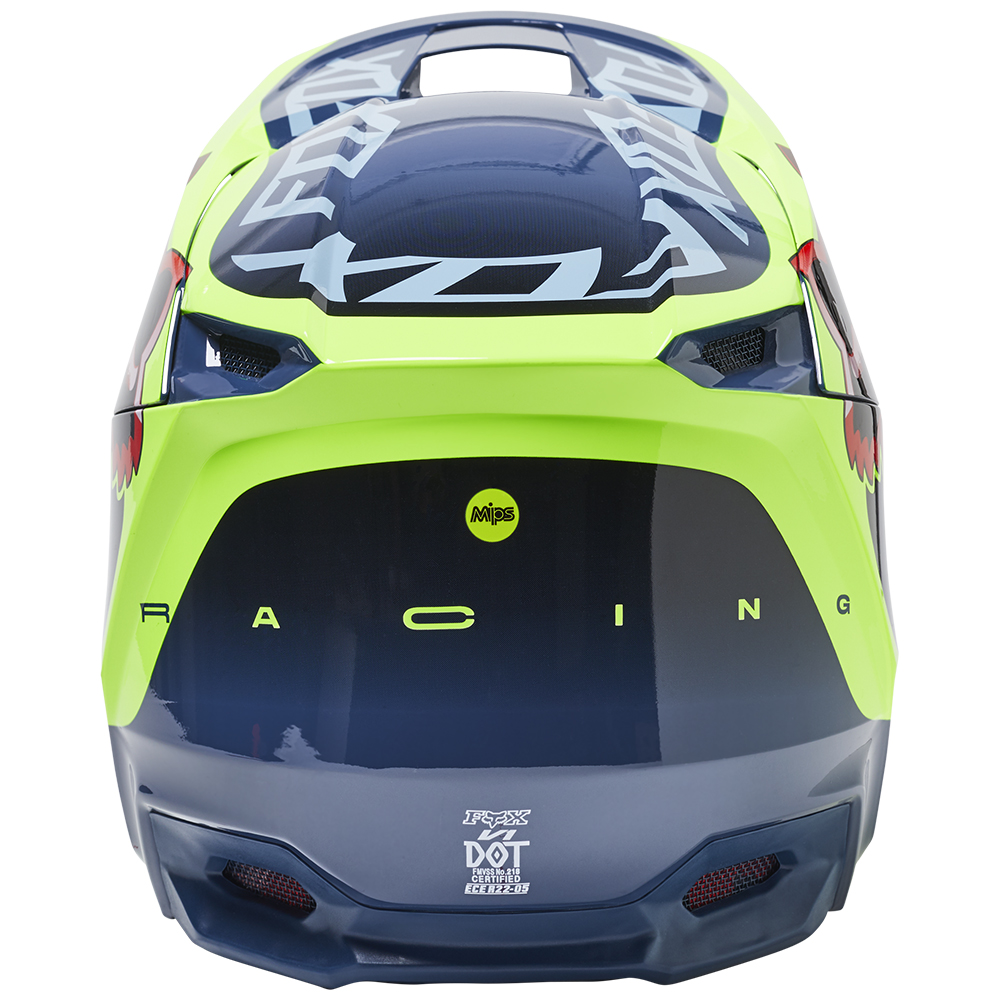 Fox Youth V1 Venz Helmet Dark Indigo - Image 4