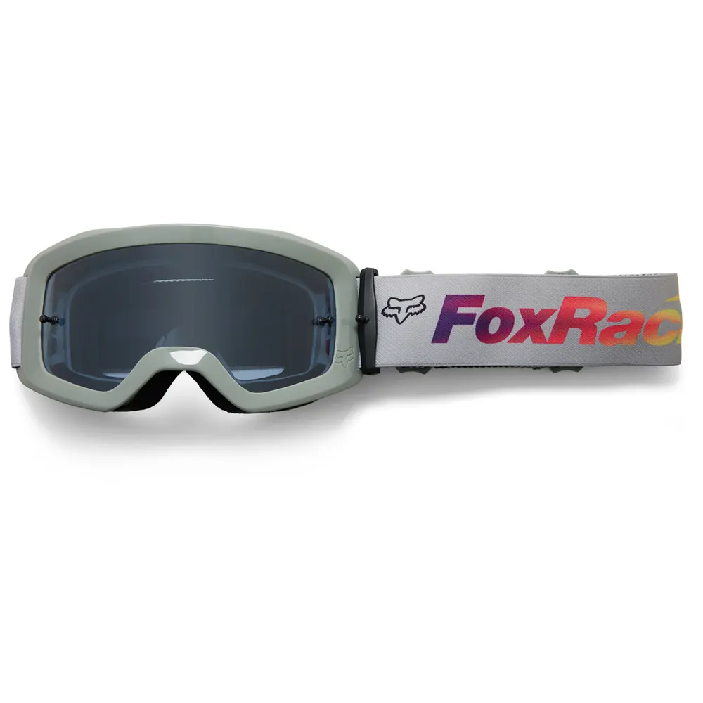 Fox Main Statk Spark Motocross Goggles Youth Steel Grey