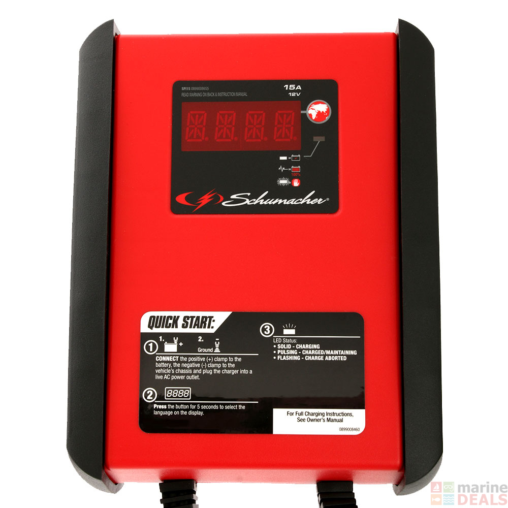 SCHUMACHER SPI15 BATTERY CHARGER 15A-12V - Image 1