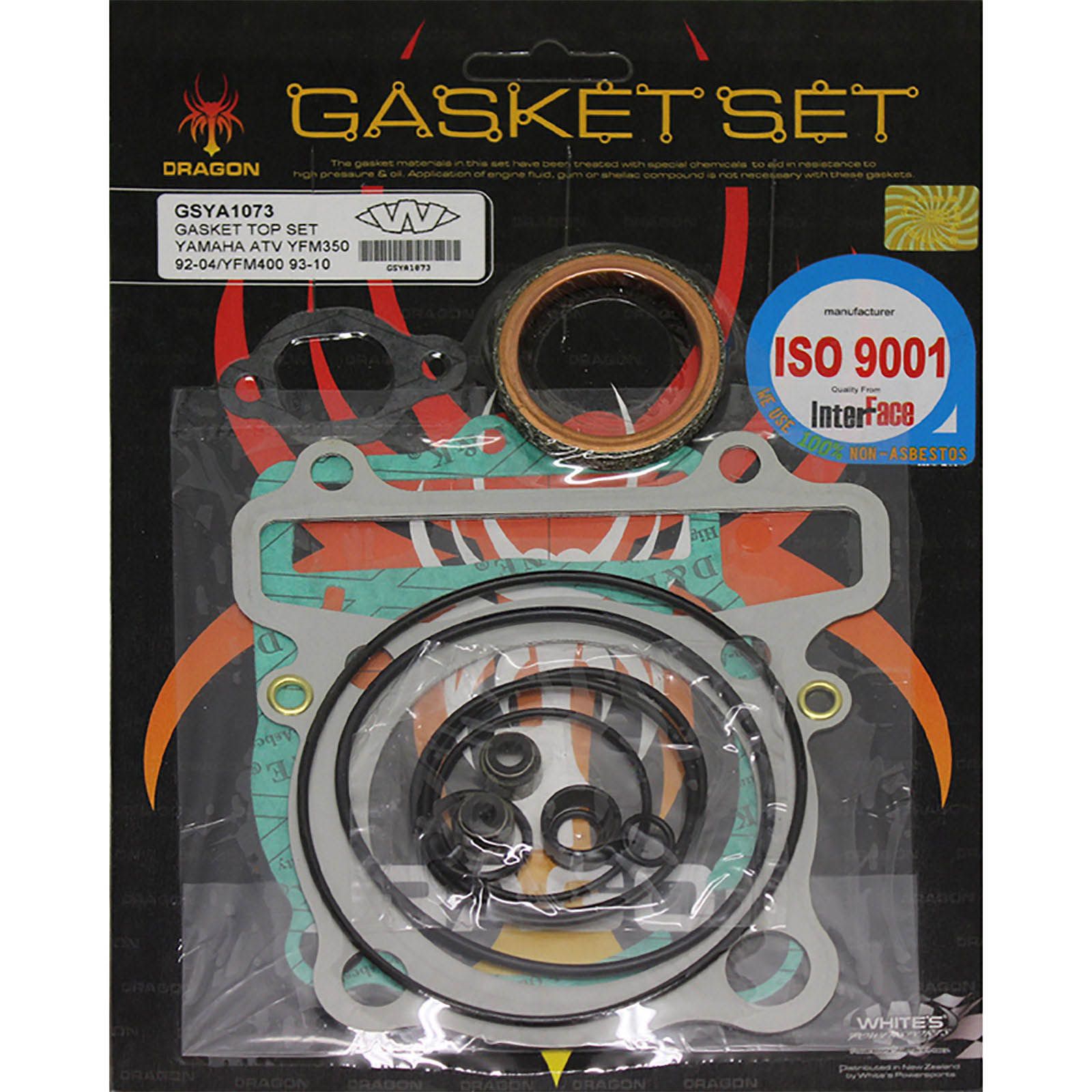 WHITES GASKET SET TOP YAM YFM350W Big Bear/YFM350X Warrior - Image 1