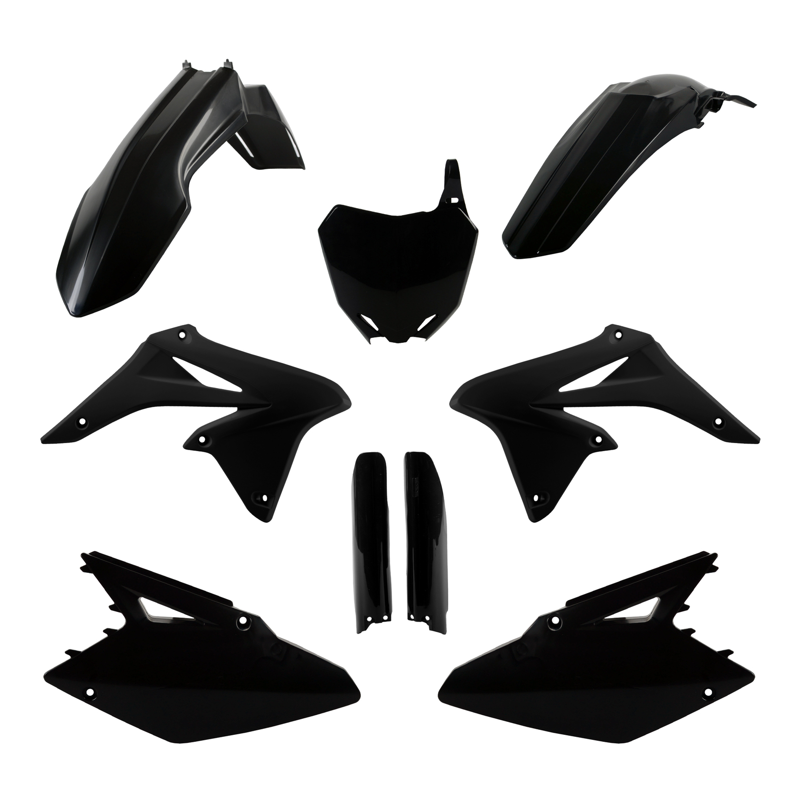 Polisport Full Kit Suzuki RMZ250 ('10-'18) - Black - Image 1