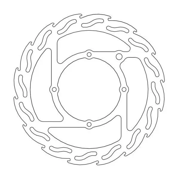 BRAKE DISC FRONT MOTO MASTER FLAME 240MM GAS GAS MC85 2021 HUSQVARNA