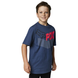 Fox Trice Tee Youth Dark Indigo - Image 1