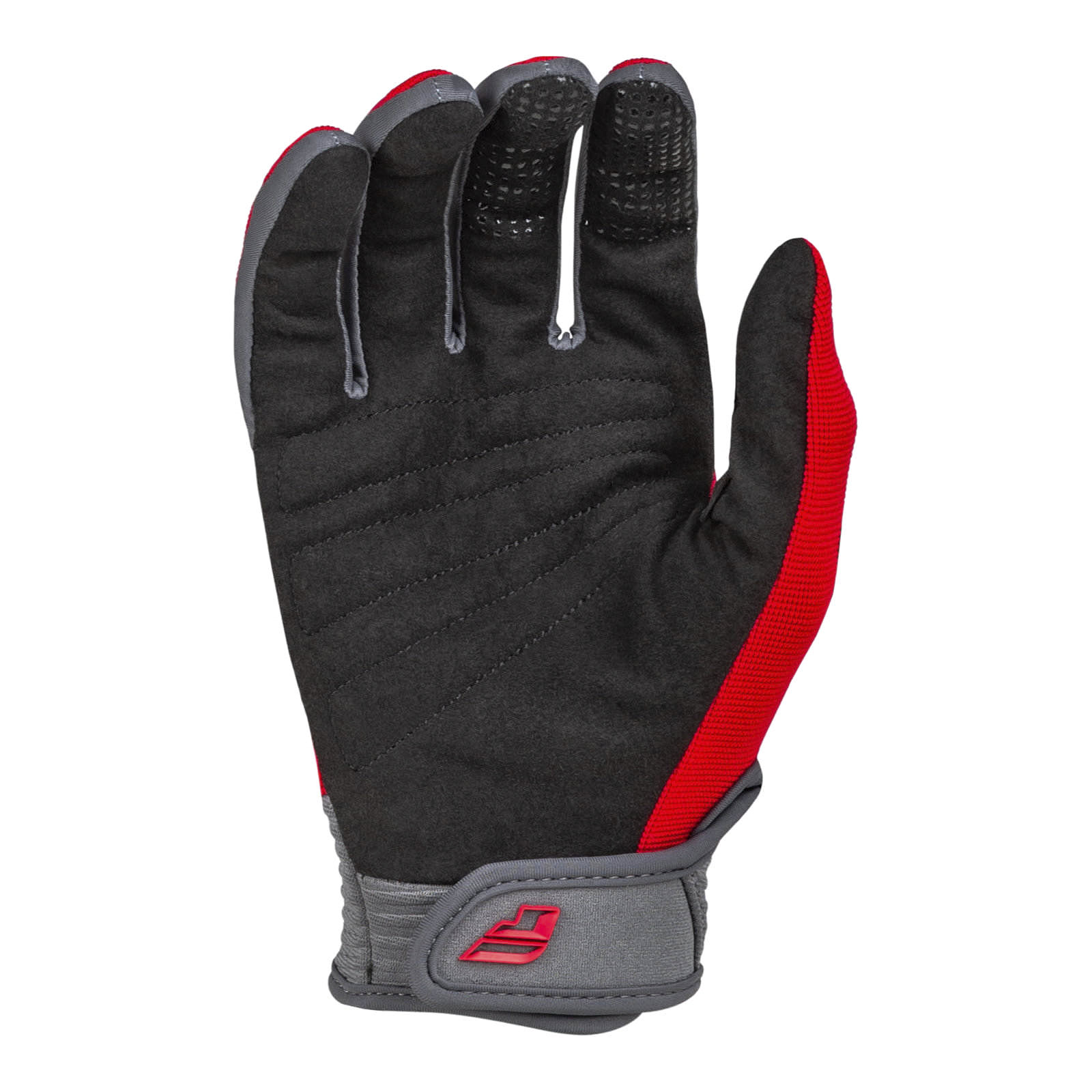 FLY Racing F-16 Motocross Gloves  Red / Charcoal / White - Image 2