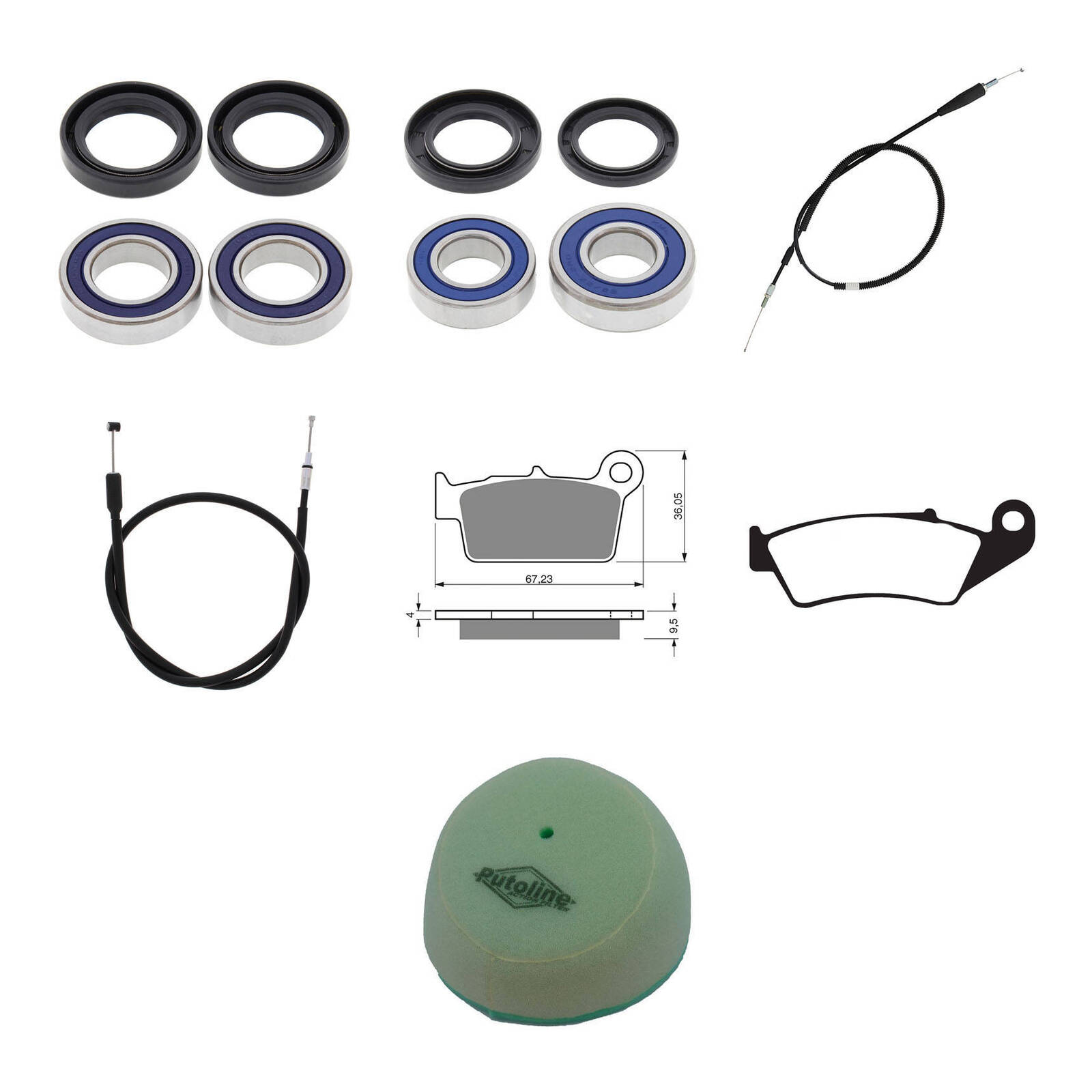 Offroad Refurb Kit - Yamaha YZ250 '06-'07 - Image 1
