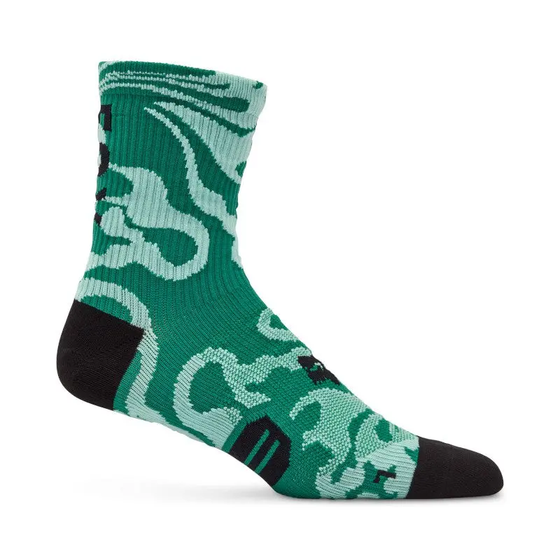 Fox Ranger Frequency 6" Socks Pine Green