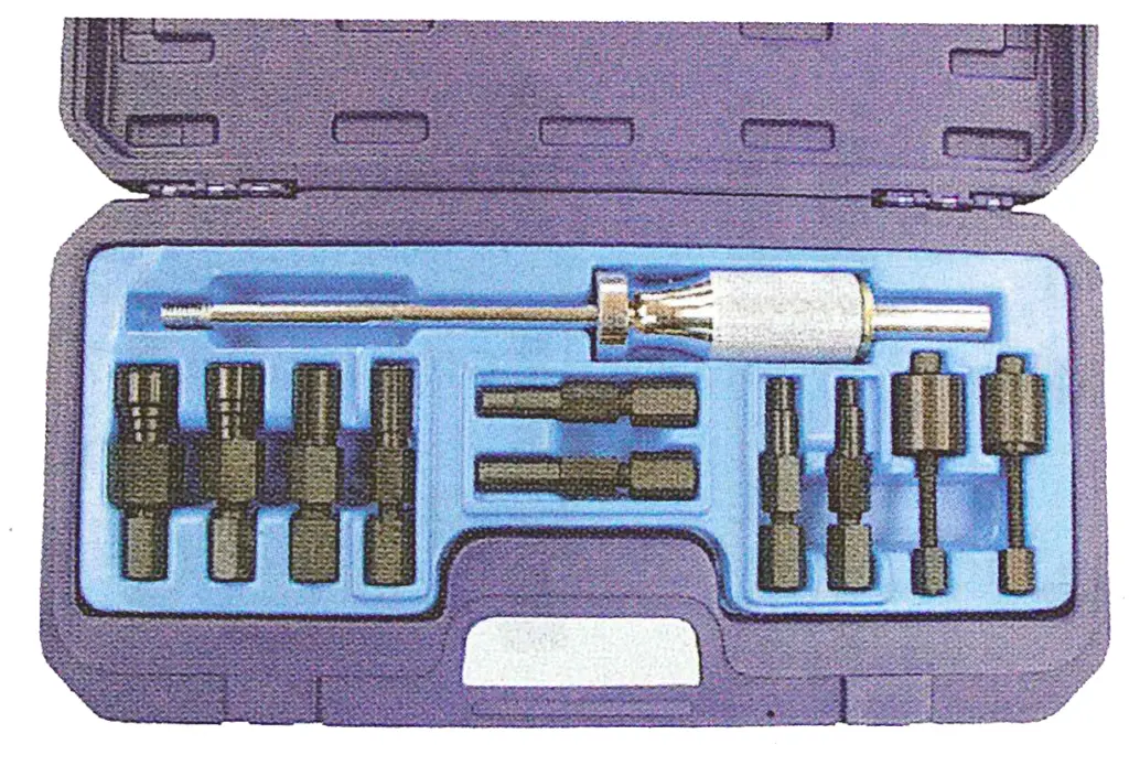 11 PIECE BLIND HOLE BEARING PULLER KIT