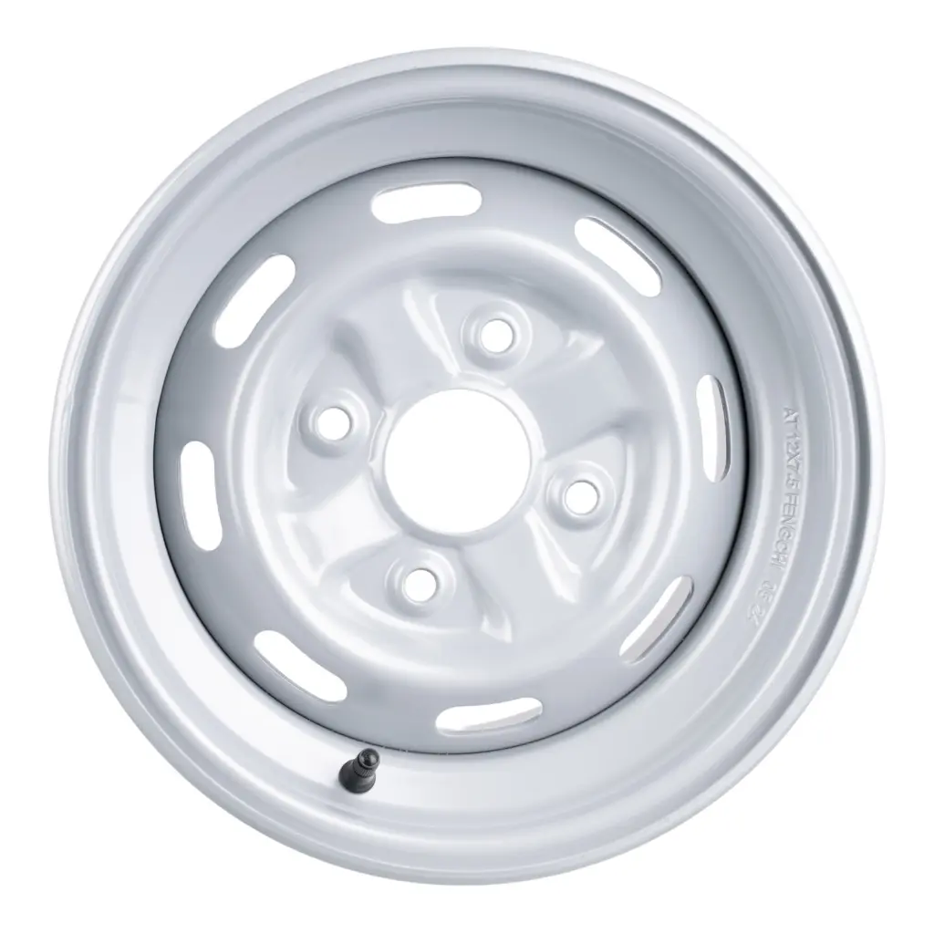 WMP ATV/UTV Steel Rim 12x7.5 Honda Rear IRS 4/110 +41 - Silver