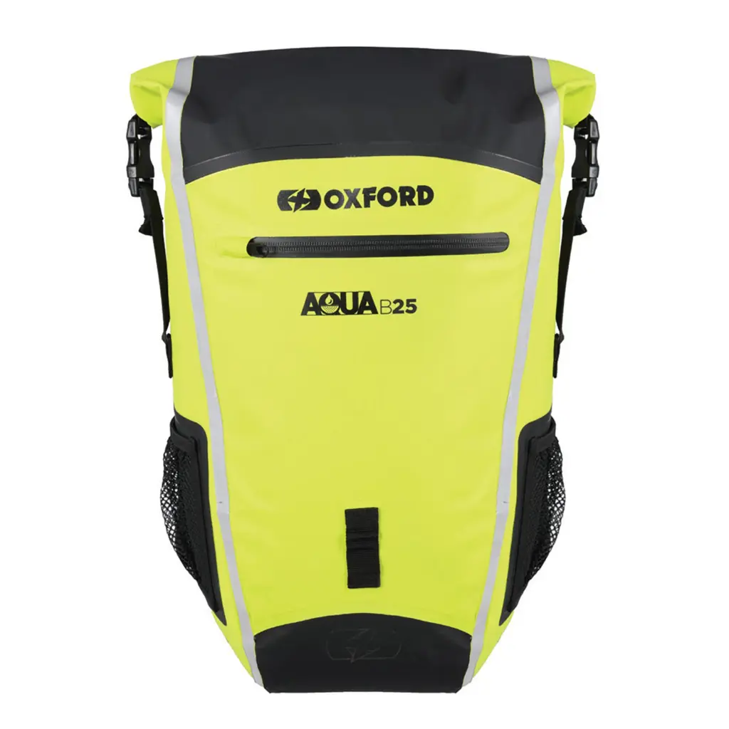 Backpack Oxford Aqua B25 Fluro/Black
