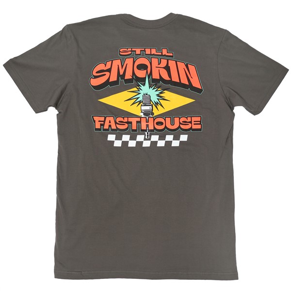 Fasthouse 4 Ever 2 Smokin Tee Heavy Metal - Image 1