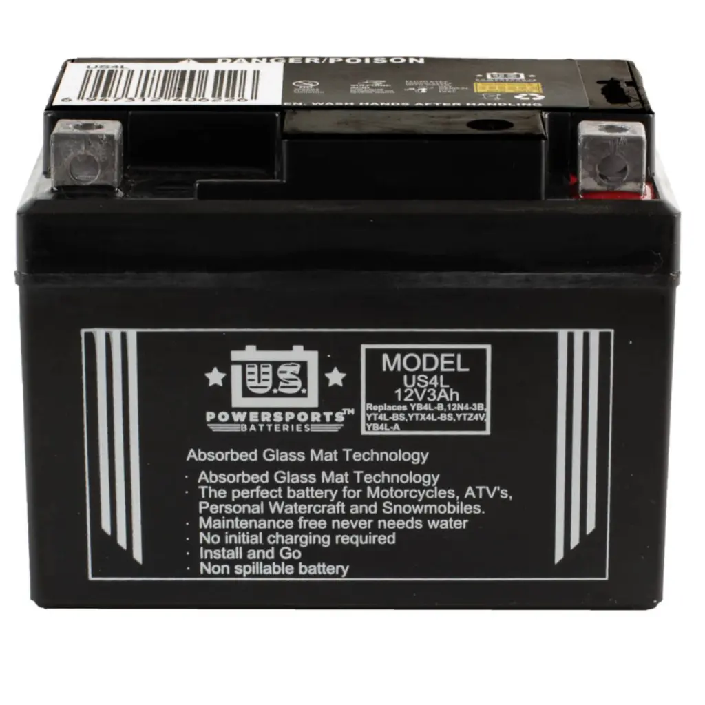 USPS AGM BATTERY US4L-BS YB4L-B *10