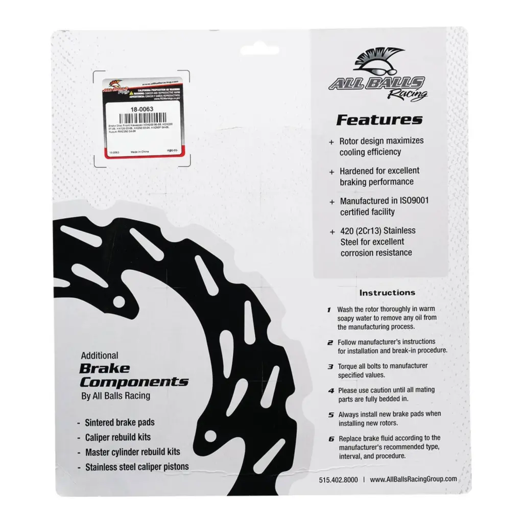 Brake Disc 18-0063