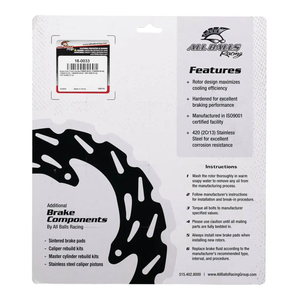 Brake Disc 18-0033