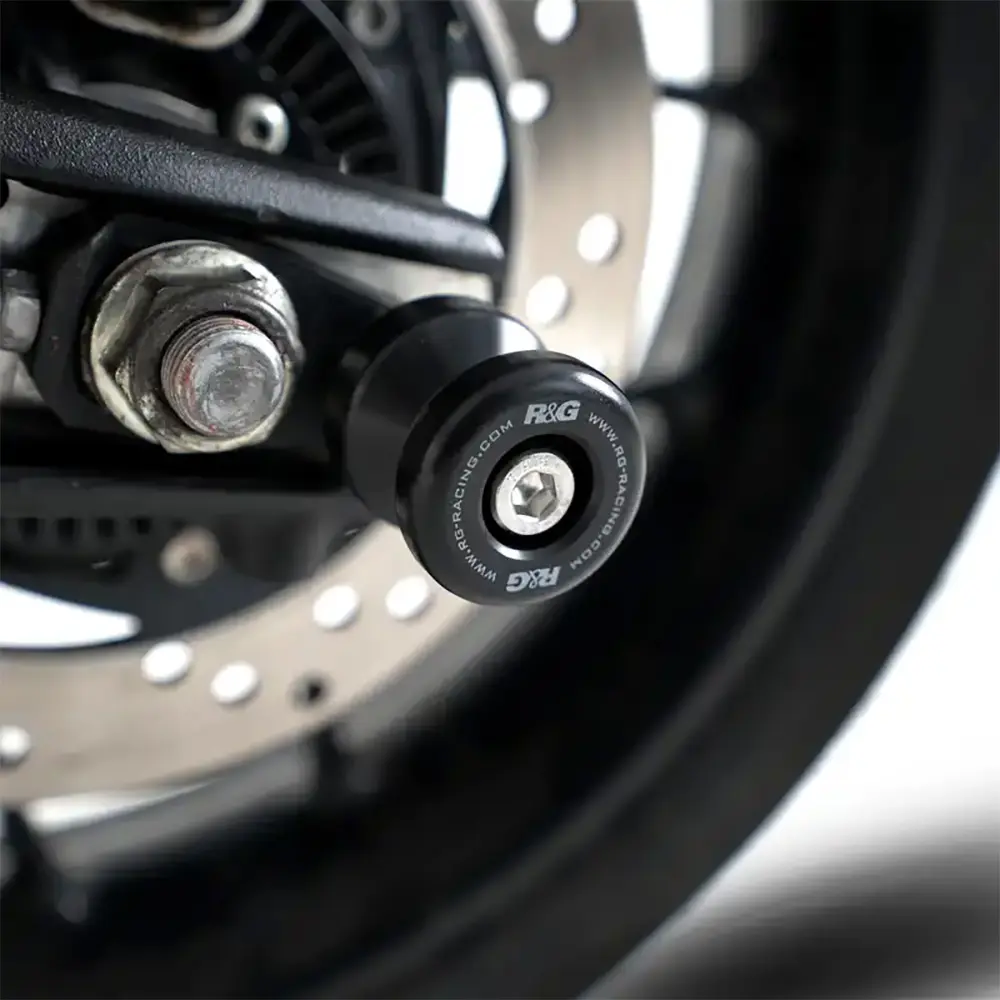 Cotton Reels for the Triumph Speed 400 24-- Scramber 400 X 24- Black R&G