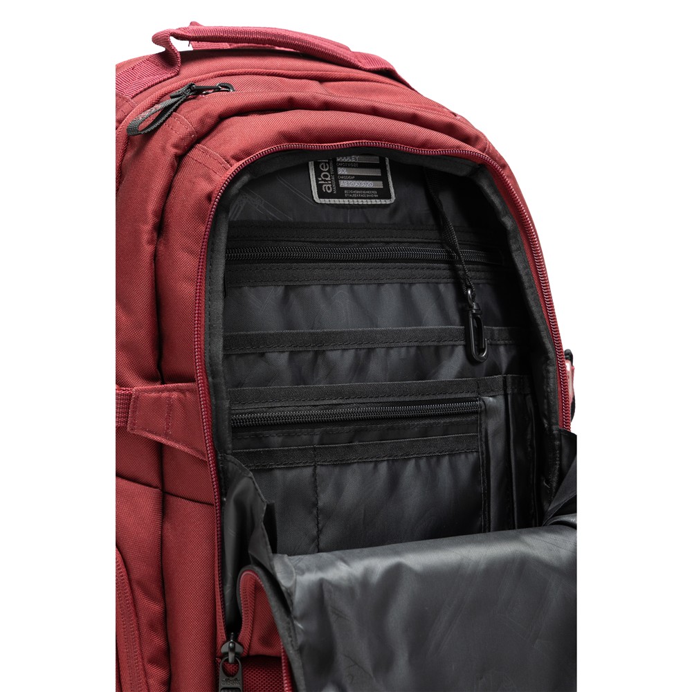 Albek Backpack Dudley Burgundy - Image 5