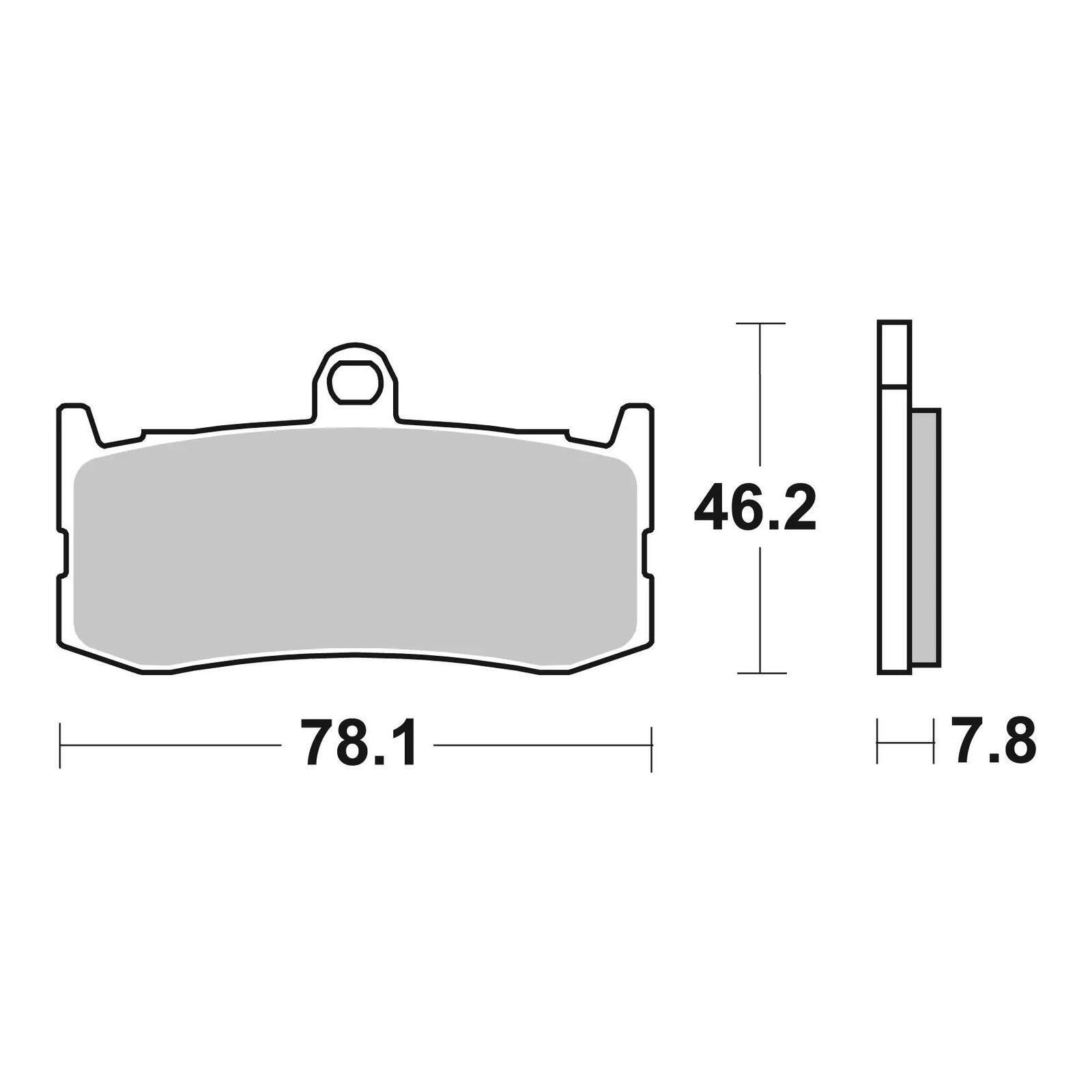 Brembo Brake Pad - Sintered Xtra - Image 2