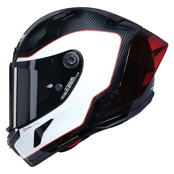 Nolan Xseries X-804 RS Ultra Carbon Full Face Helmet - black/white - Image 1