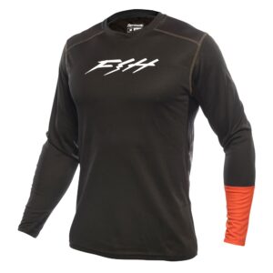 Fasthouse Alloy Ronin Long Sleeved Jersey Black - Image 1