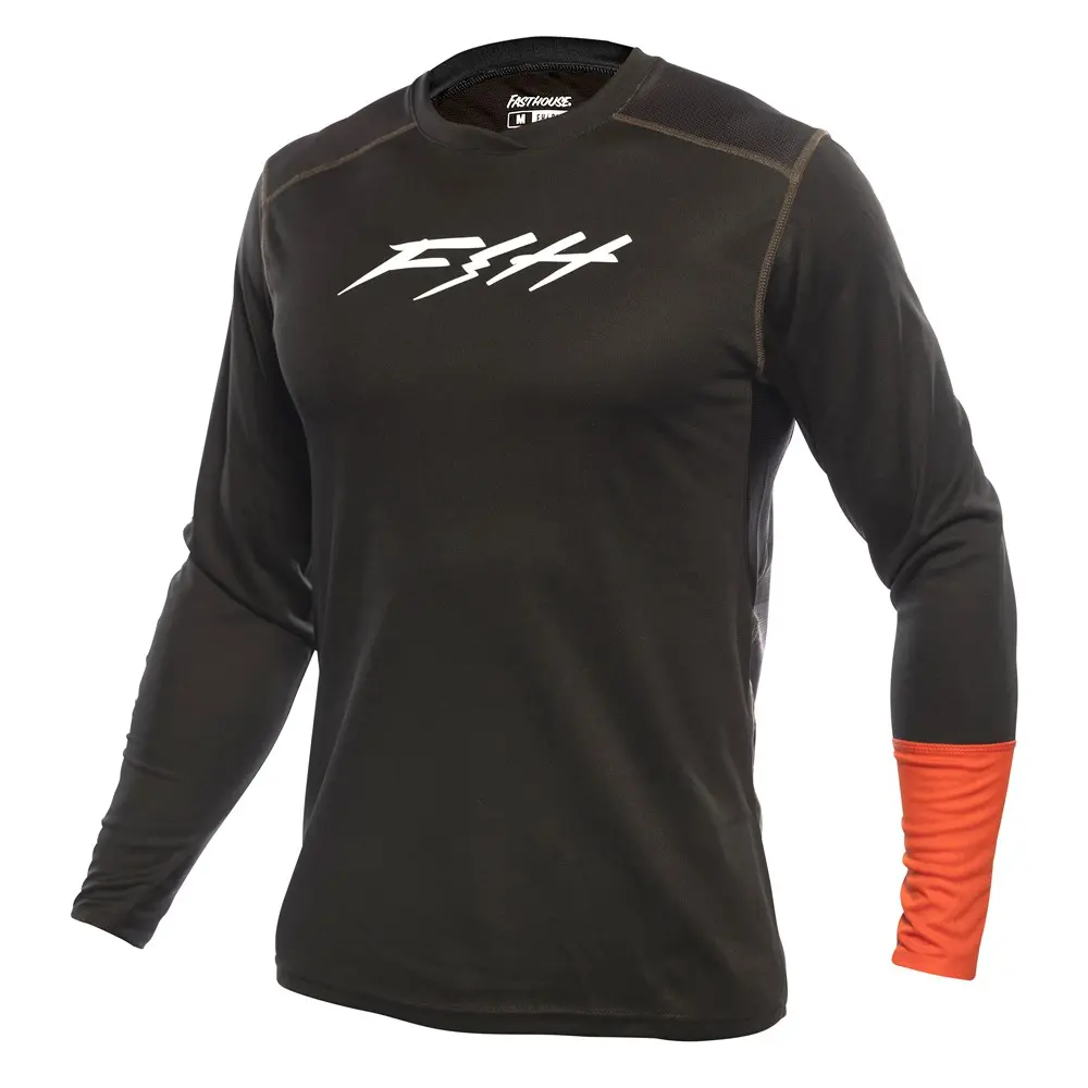 Fasthouse Alloy Ronin Long Sleeved Jersey Black