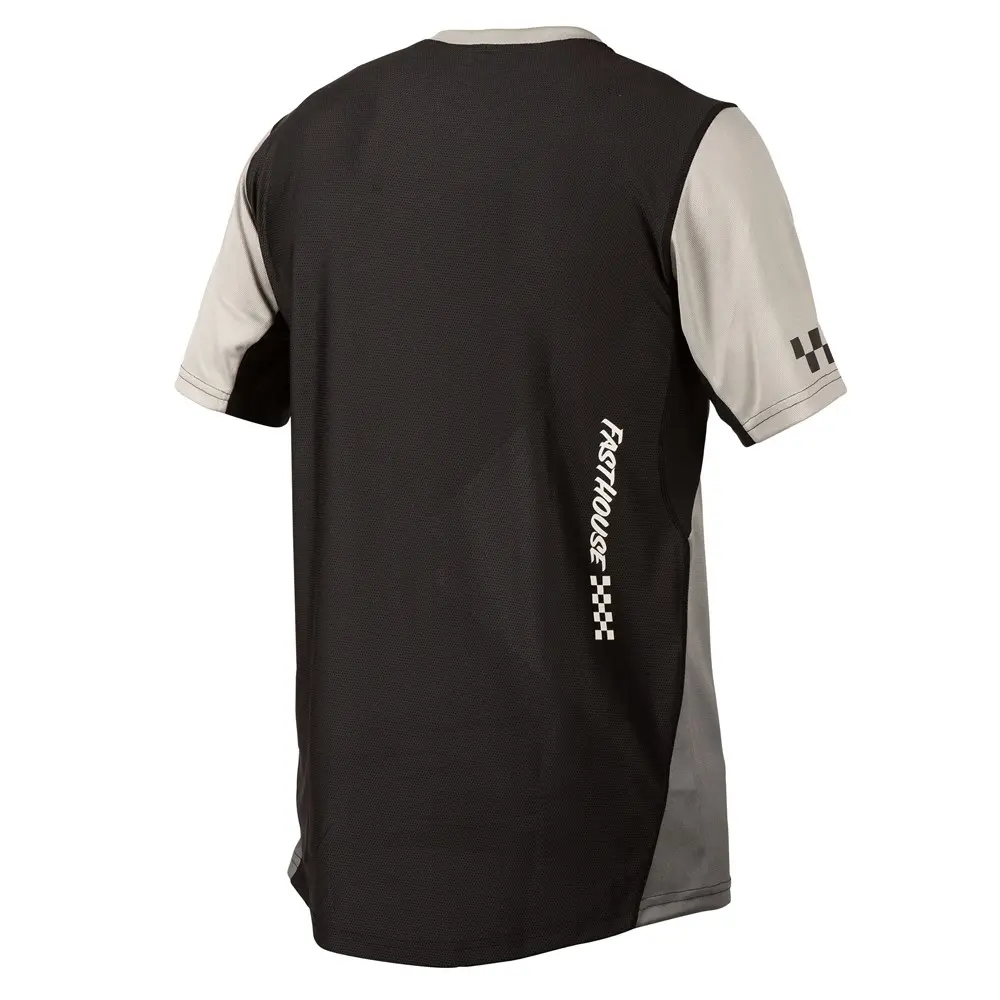 Fasthouse Youth Alloy Slade Short Sleeve Jersey Grey/Black