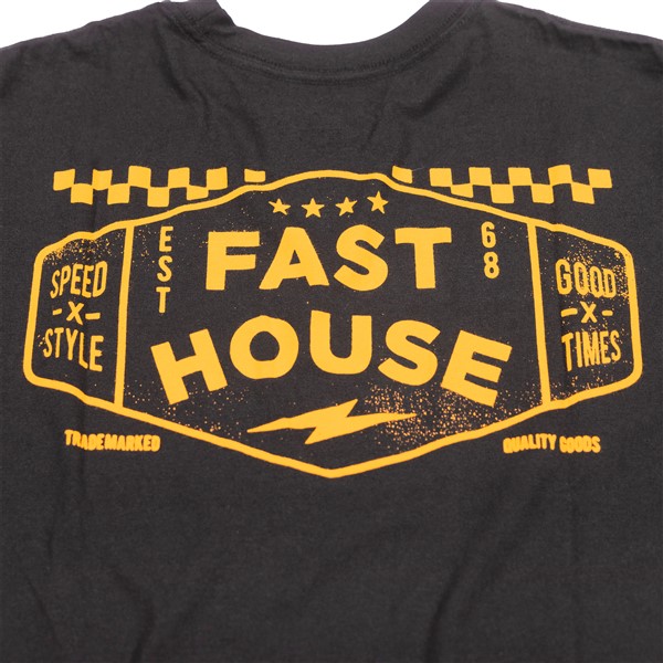Fasthouse Station Tee Black - Image 2