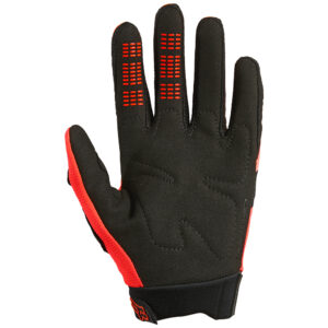 Fox Dirtpaw Youth Red Motocross Gloves - Image 2