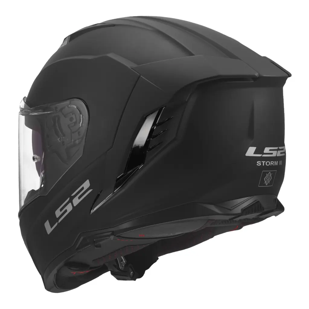 LS2 FF818 Storm III Road Helmet Solid Matte Black