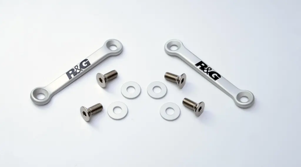 Rear Foot Rest Blanking Plate Pair R & G Racing MV Agusta F4 RC