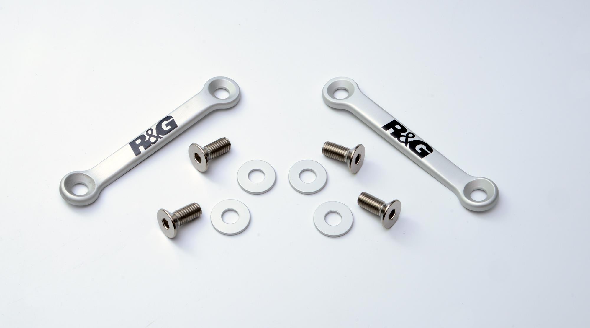 Rear Foot Rest Blanking Plate Pair R & G Racing MV Agusta F4 RC - Image 1