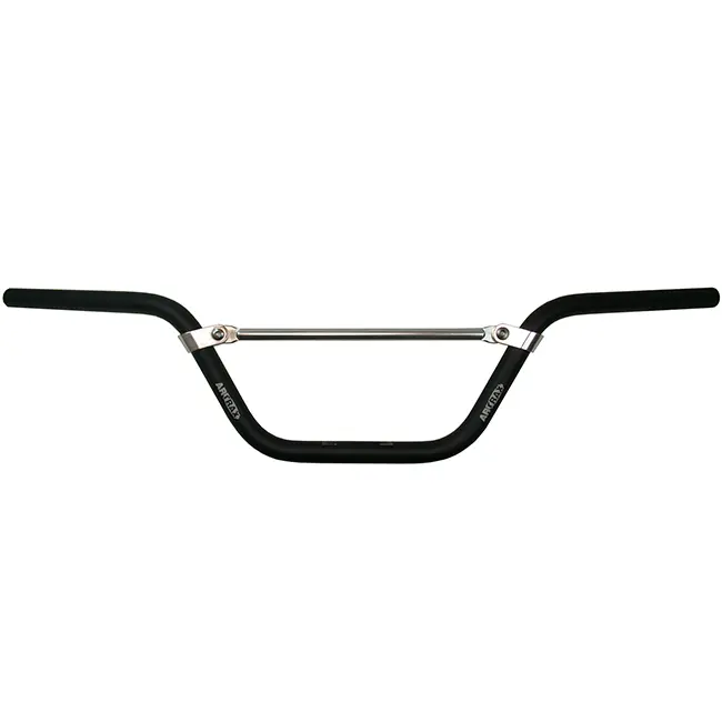 22.2mm Alloy Handlebars ATV High AL6061 black Art [AC]