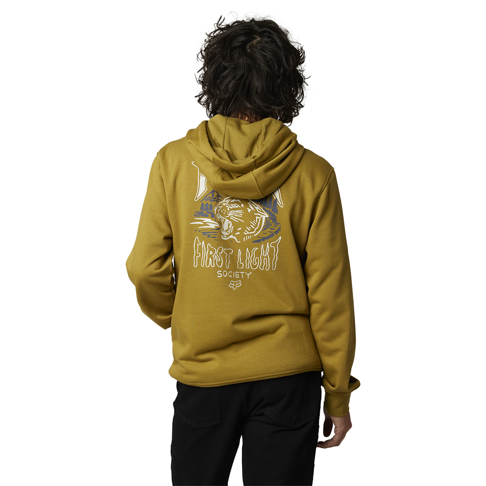 Fox Torrero Pullover Fleece Hoody Caramel - Image 4