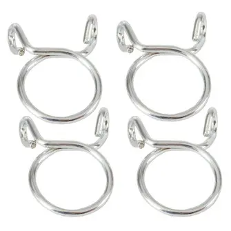 FUEL LINE CLAMP REFILL KIT 4 PACK OF REPLACEMENT 15.2MM WIRE STYLE FUEL LINE CLAMPS