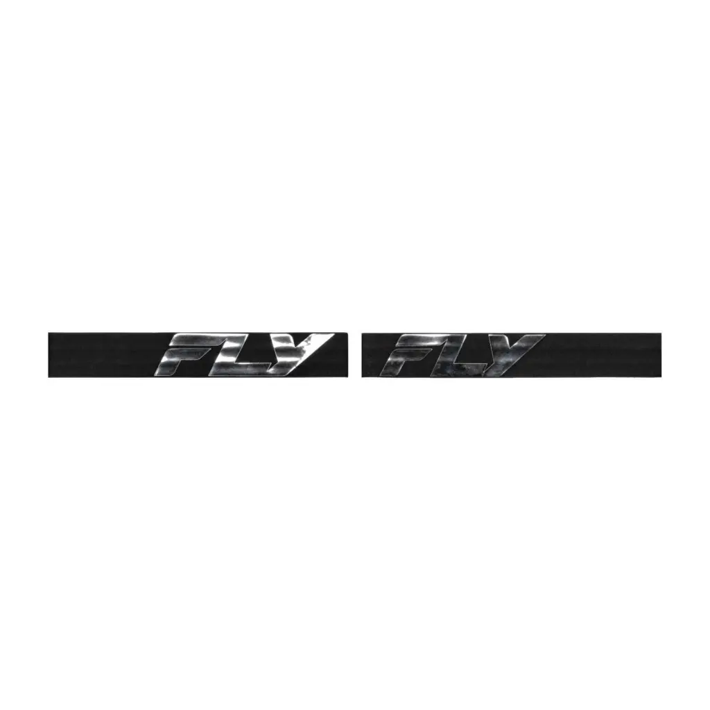 FLY Racing Zone Elite Motocross Goggle Black / Silver with Silver Mirror / Smoke Le