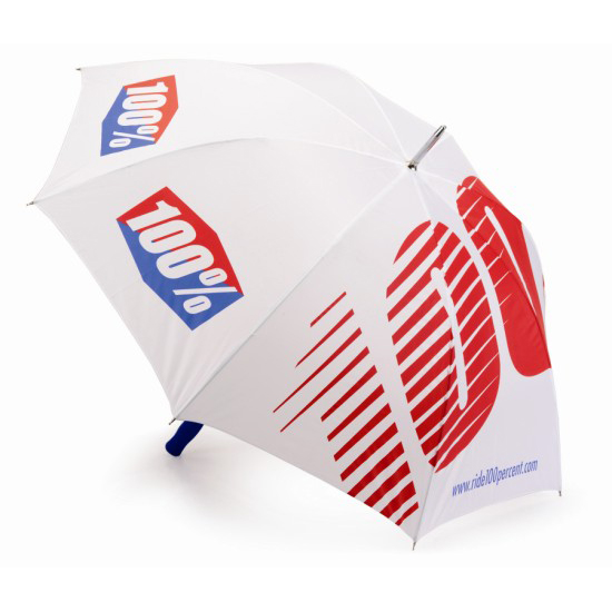 100% Umbrella White Large - Image 1
