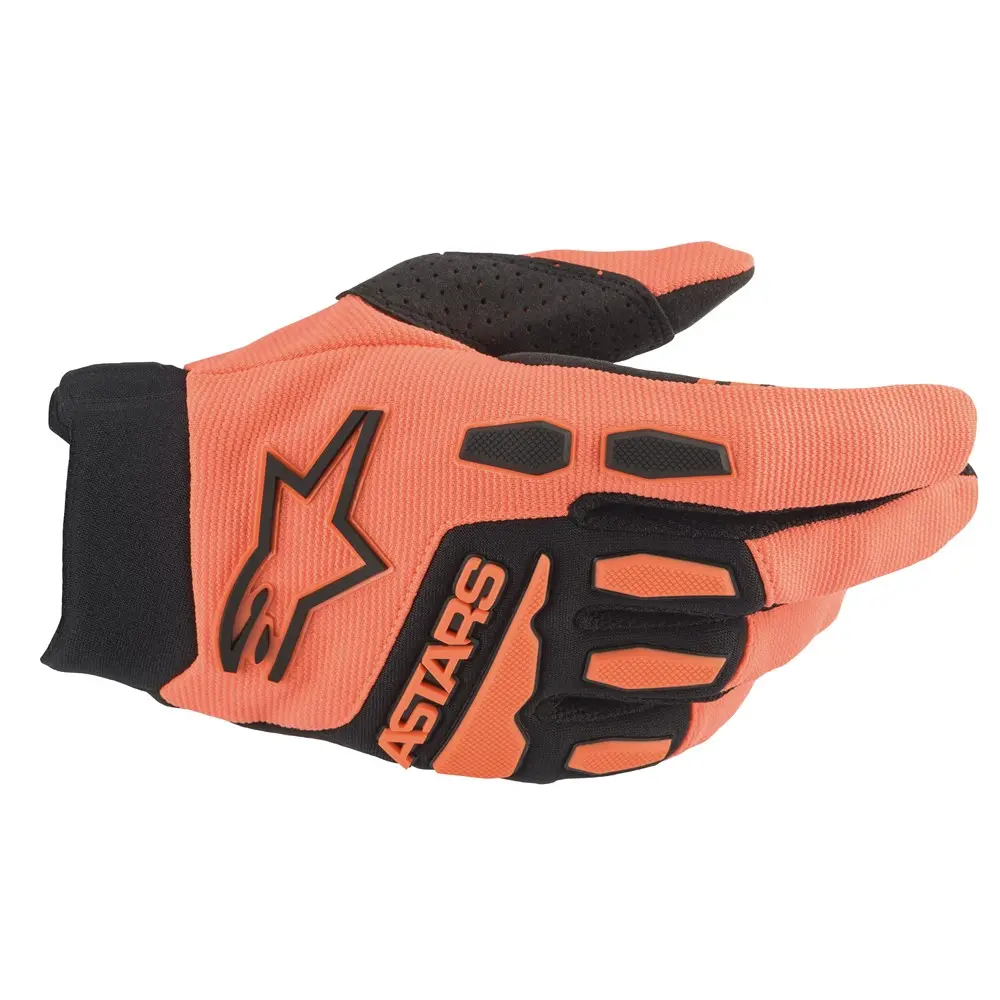 Alpinestars Full Bore Youth Orange/Black Motocross Gloves