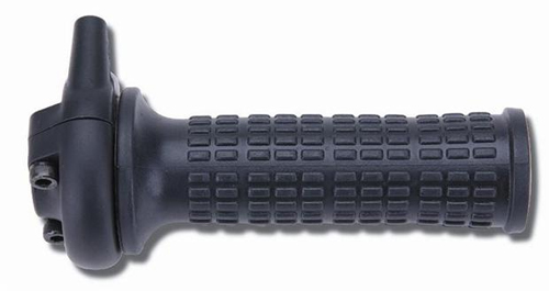 THROTTLE RALLY BLACK - BLACK GRIPS - Image 1