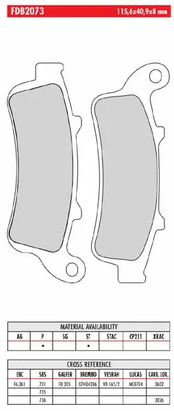 FERODO BRAKE PADS