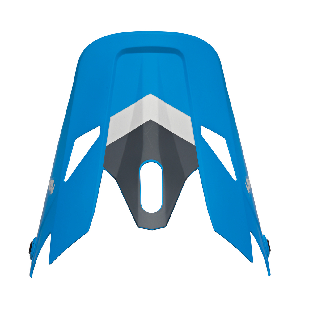 HELMET VISOR KIT S23 THOR MX SECTOR CHEV BLUE LIGHT GREY - Image 1