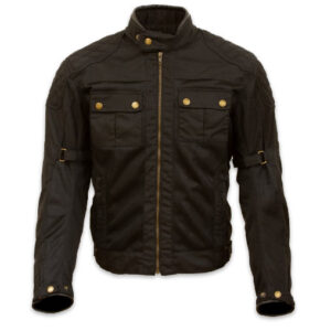 Merlin Shenstone Air Wax Cotton Road Jacket Black - Image 3