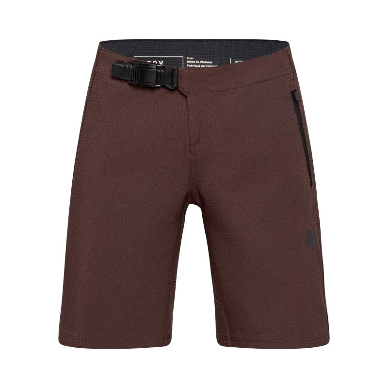 Fox Youth Defend Shorts Cocoa Brown - Image 1
