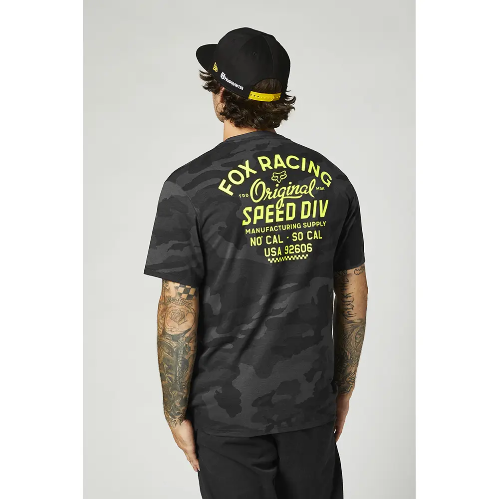 Tee Fox OG Black Camo