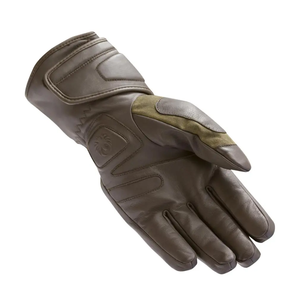 Merlin Croxton Long Wax Road Gloves Brown