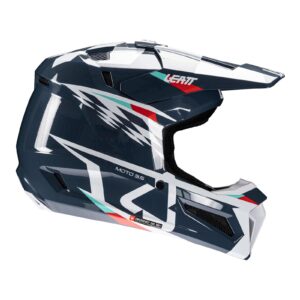 Leatt 3.5 Motocross Helmet Kit - Blue - Image 3