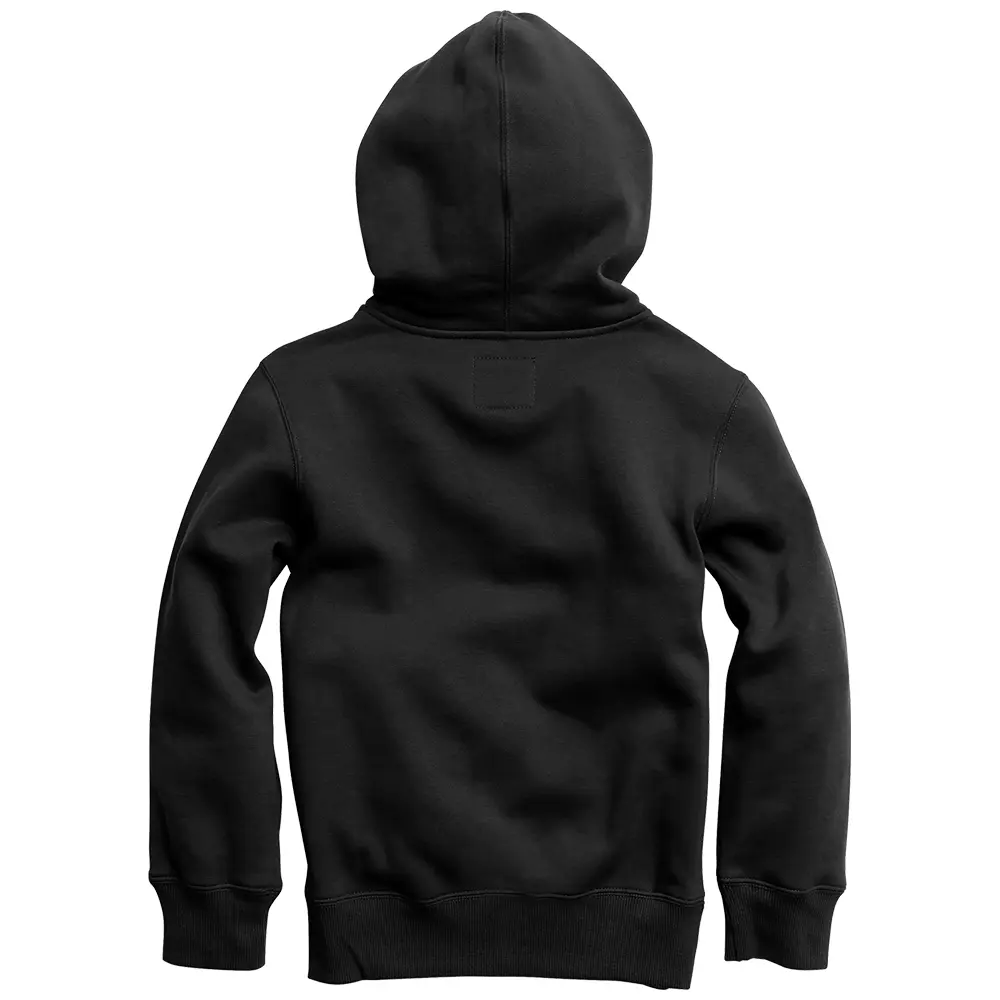 Fox Legacy Pullover Fleece Hoody Youth Black/Pink