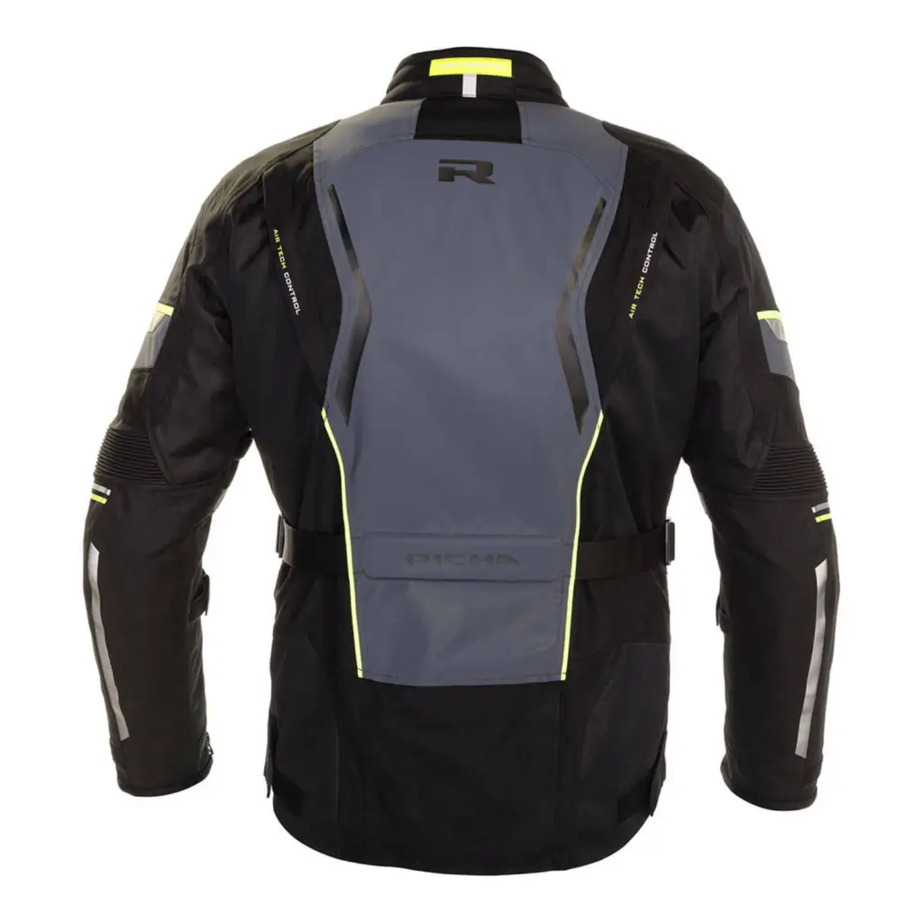 Richa Infinity 2 Flare Jacket - Titanium/Fluo Yellow (6XL)