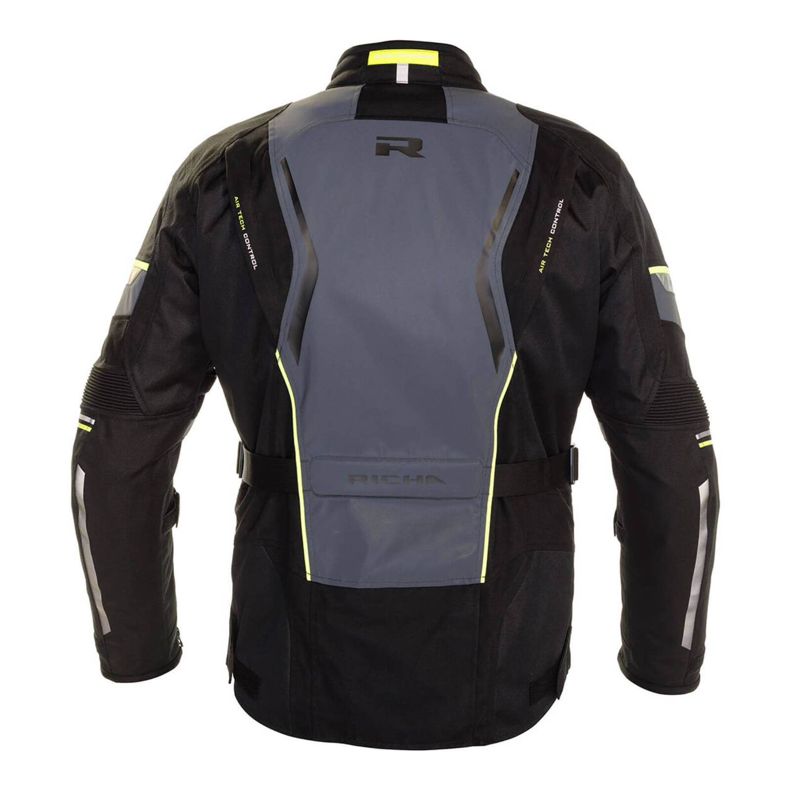 Richa Infinity 2 Flare Jacket - Titanium/Fluo Yellow (6XL) - Image 2